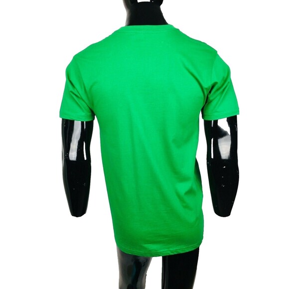 "MADE ON MARS" Green & White Unisex Graphic Tee Unisex Size Medium - Picture 2 of 3